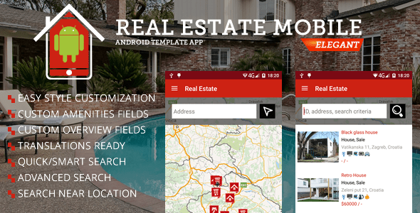 Real Estate Android App - Shop.Vyeron.com