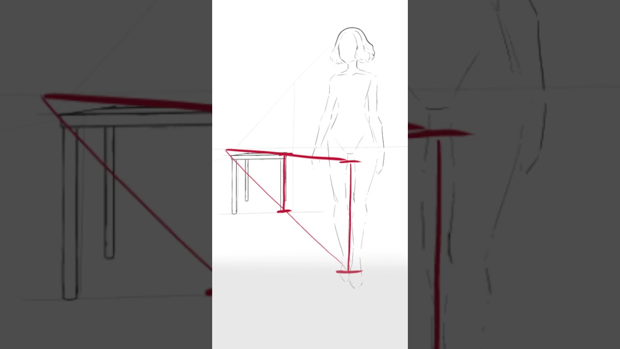 GoTutorial | Mistakes in Drawing Perspective - Quick Art Tips #Art #Sketch #QuickGuide #DrawingTutorial #Anime - Tutorials.Vyeron.com