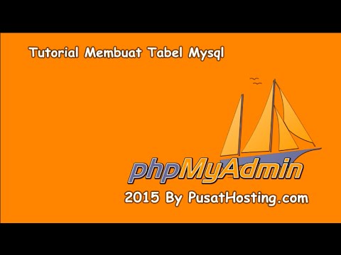 phpMyAdmin Tutorial | Tutorial on how to create a MySQL table using Phpmyadmin from Pusathosting - Tutorials.Vyeron.com